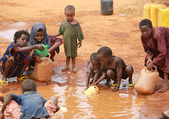 Desperate for Shelter and Clean Water